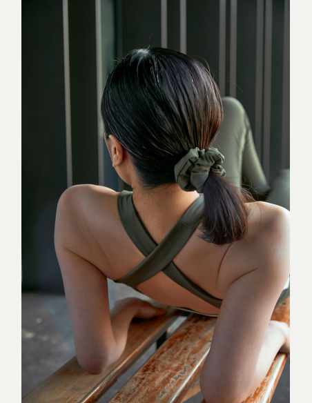 Brassière de yoga Vert Olive NUNA