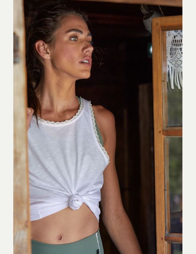 Kishi débardeur blanc