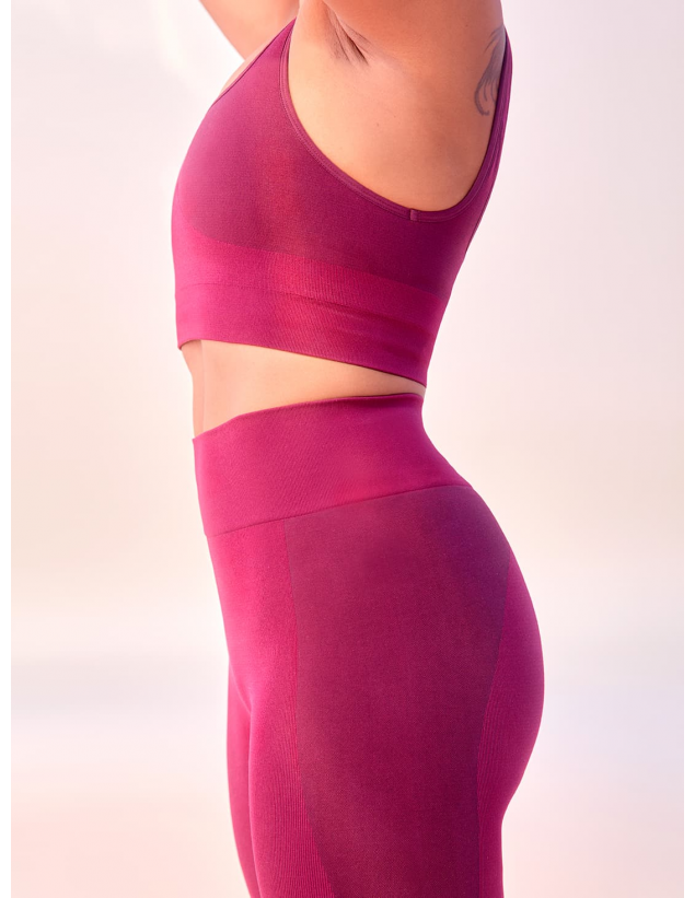 Brassière de yoga Violine ASHA 2