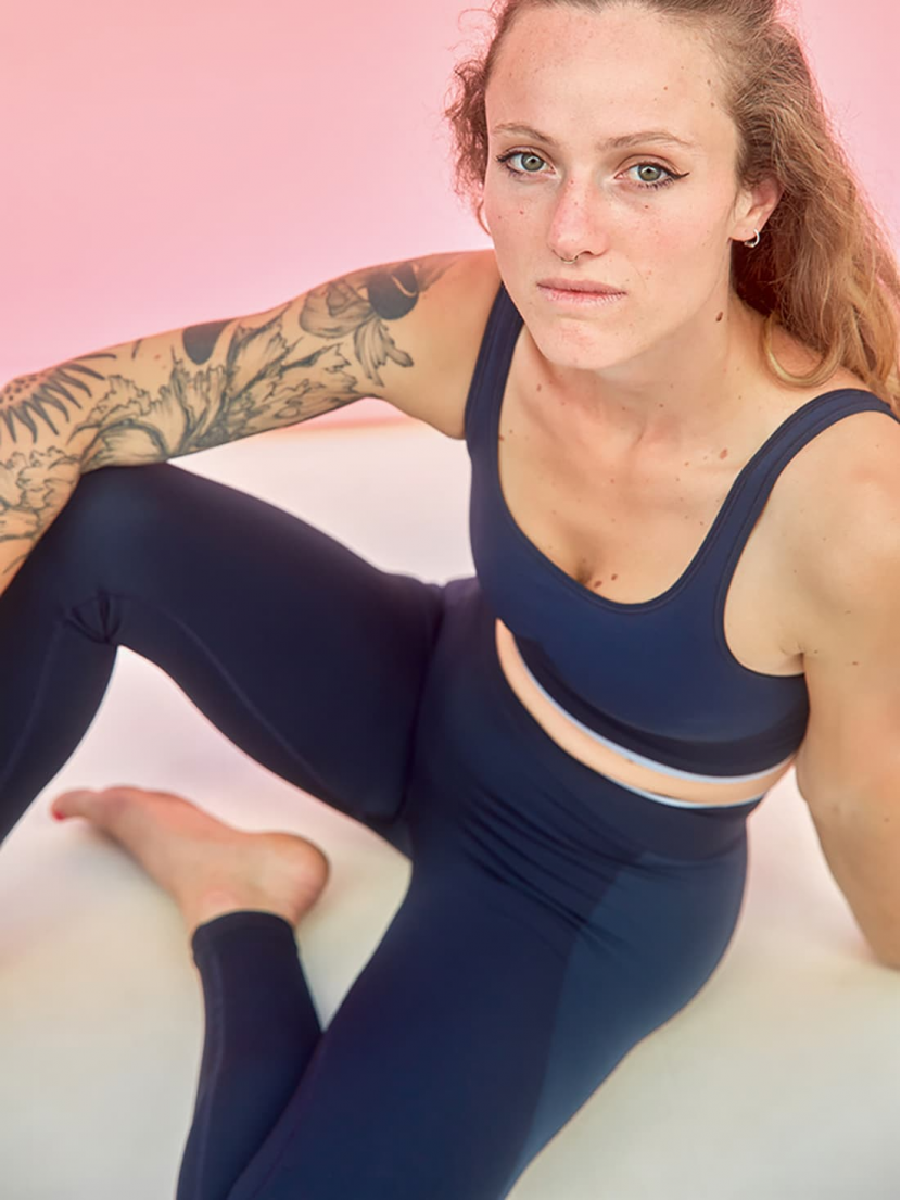Asha legging Marine