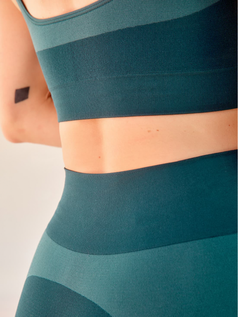 Legging de yoga Vert Cyprès ASHA