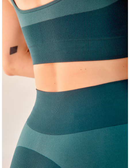 Legging de yoga Vert Cyprès ASHA