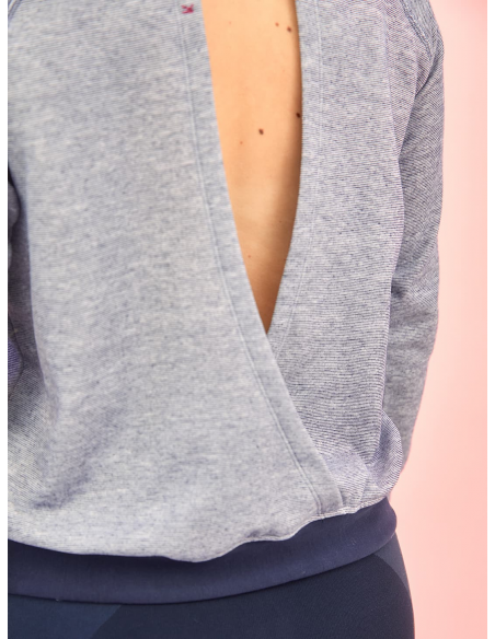 Sweat cache-cœur DENA