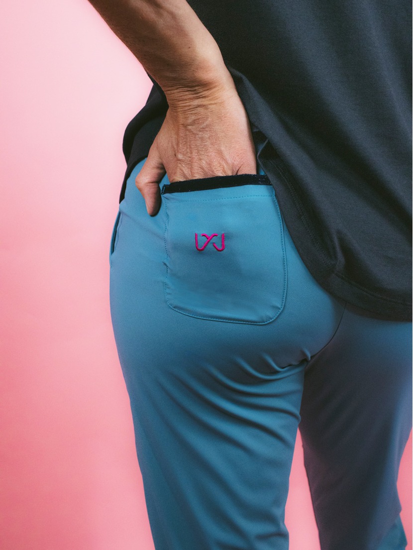 Pantalon de yoga Turquoise foncé NITA