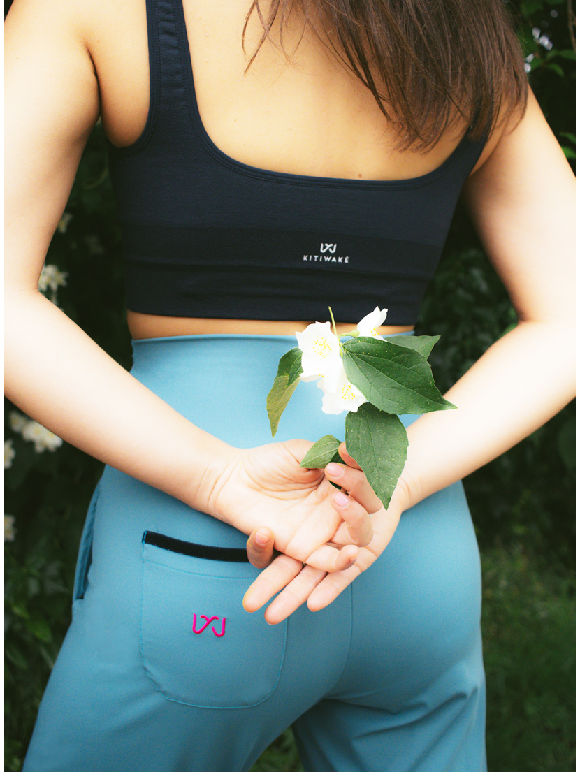 Pantalon de yoga Turquoise foncé NITA