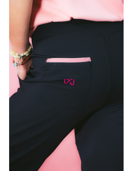 Pantalon de yoga Noir & Rose NITA