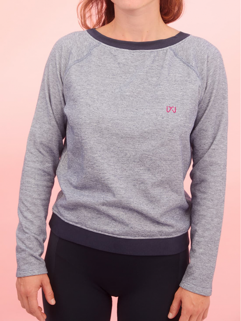 Sweat cache-cœur DENA