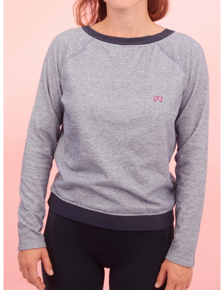 Sweat cache-cœur DENA