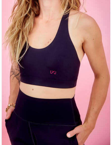 Brassière de yoga by Ilia Noir EKA