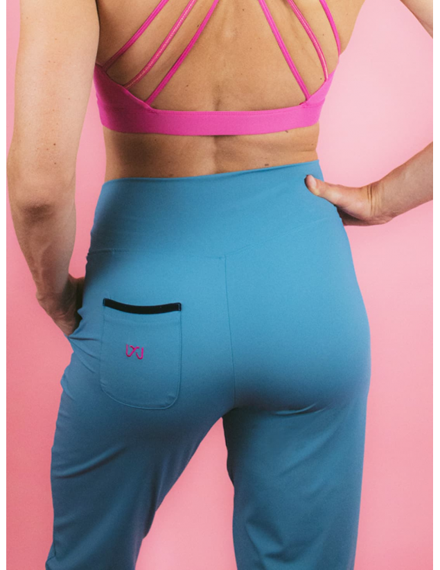 Pantalon de yoga Turquoise foncé NITA