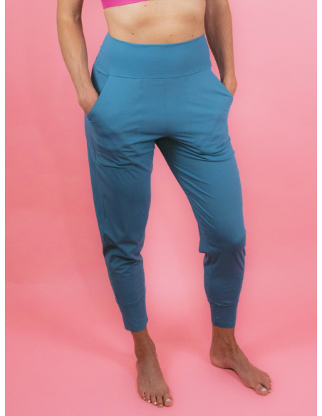Pantalon de yoga Turquoise foncé NITA