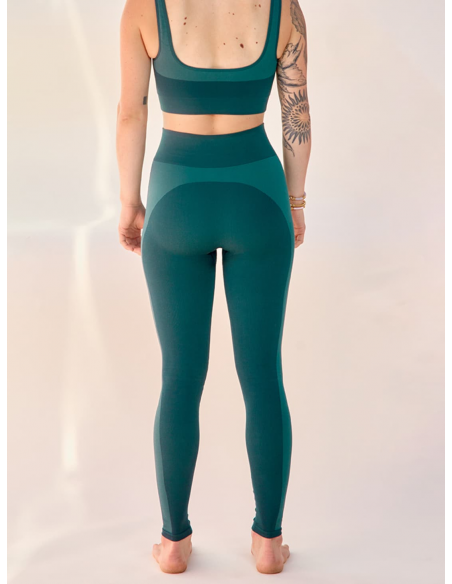 Legging de yoga Vert Cyprès ASHA